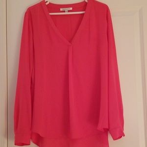 Hot pink blouse